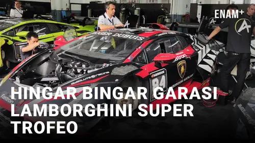VIDEO: Getarkan Sirkuit Sepang, Begini Keseruan Tur Garasi Mobil Balap Lamborghini Super Trofeo