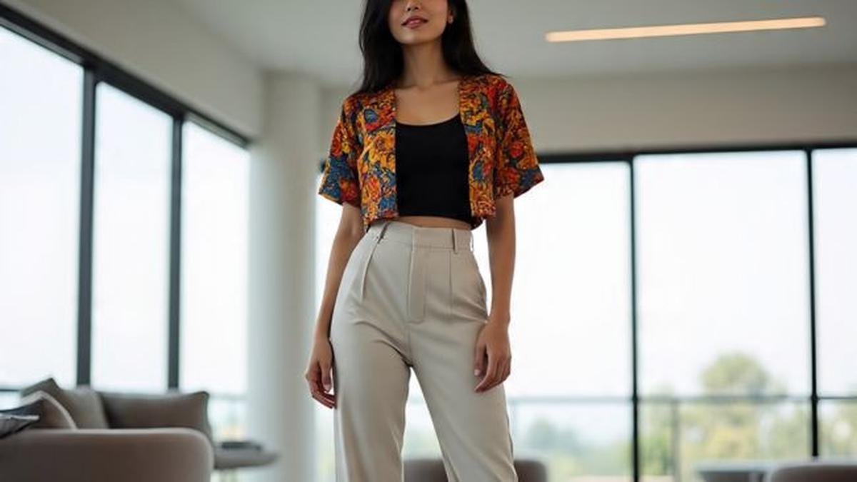 8 Outer Crop Top Batik Lengan Panjang untuk Usia 20-an, Tampil Makin Gaya dan Feminin