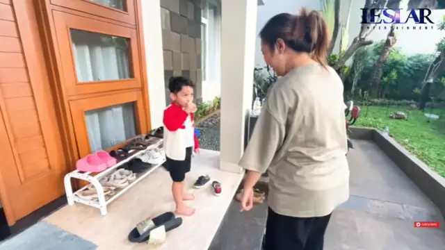 Potret Taman Rumah Lesti Kejora yang Minimalis