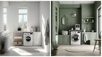 12 Inspirasi Warna Ruang Cuci Pakaian, Interior Menarik Bikin Tak Mudah Bosan