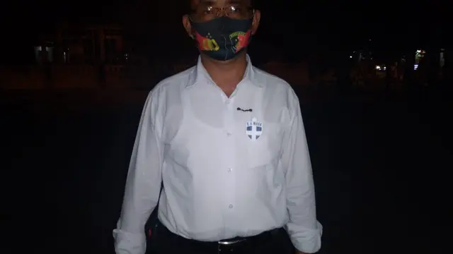 Kasatreskrim Polres Blora, AKP Setiyanto saat Ditemui Kamis Malam (17/9/2020) (Liputan6.com/Ahmad Adirin)