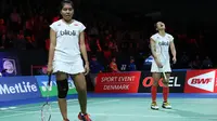 Langkah Greysia Polii/Nitya Krishinda Maheswari terhenti di semifinal  Denmark Open Super Series Premier 2016 usai dikalahkan ganda putri Korea, Jung Kyung Eun/Shin Seung Chan, Sabtu (22/10/2016) malam WIB. (Humas PB PBSI)