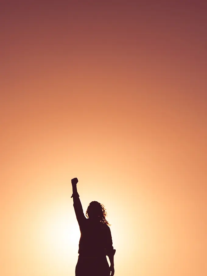 Ilustrasi Strong Woman