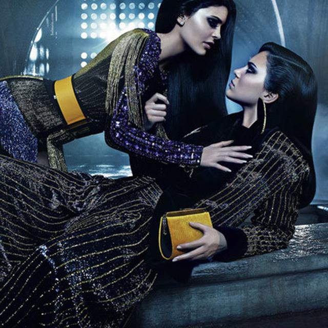 Balmain Hadirkan Kakak Adik Terkenal Kendall Jenner Dan Gigi Hadid Fashion Fimela Com