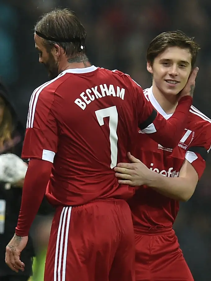 David Beckham dan Brooklyn Beckham