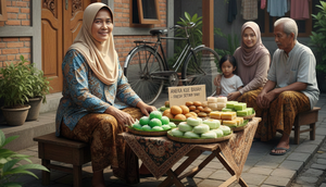Ide Jualan Kue Basah Seribuan (created by AI)