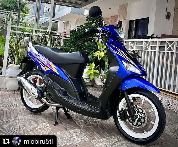 10 Potret Modifikasi Yamaha Mio Sporty Ini Bikin Kepincut, Dulu Motor