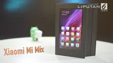 Unboxing Xiaomi Mi MIX, smartphone terbaru Xiaomi berlayar 6,4 inci dengan rasio layar ke bodi sebesar 91,3 persen.