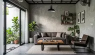 8 Inspirasi Dinding Plester Gaya Industrial untuk Ciptakan Nuansa Urban di Rumah