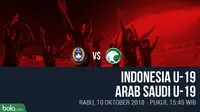 Pertandingan Persahabatan Indonesia U-19 Vs Arab Saudi U-19 (Bola.com/Adreanus Titus)