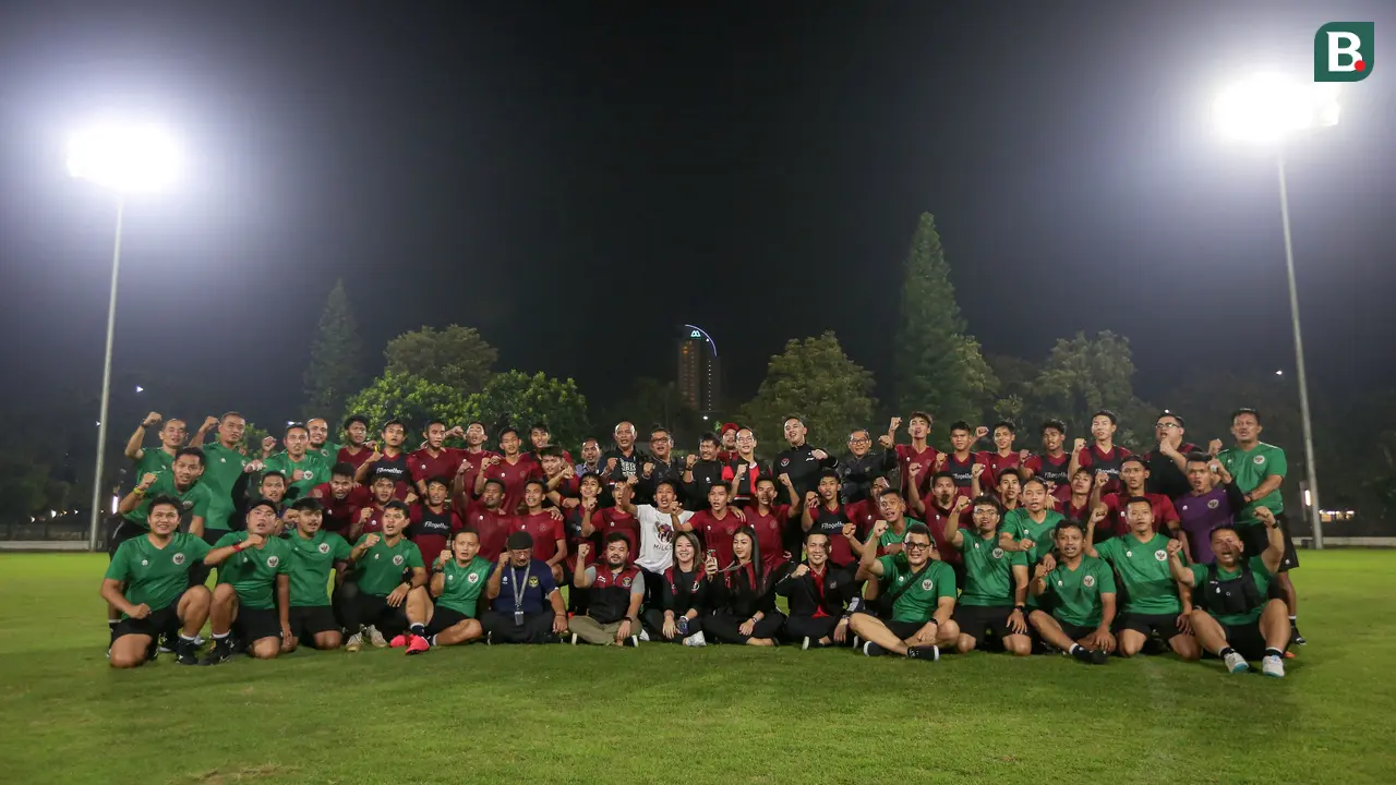 Foto: Tergabung di Grup A Sepak Bola SEA Games 2023, Timnas Indonesia U-22 Terus Geber Latihan