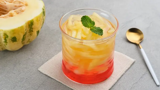 resep es buah blewah minuman