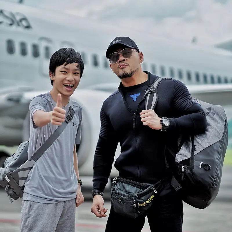 Azka Corbuzier dan Deddy Corbuzier