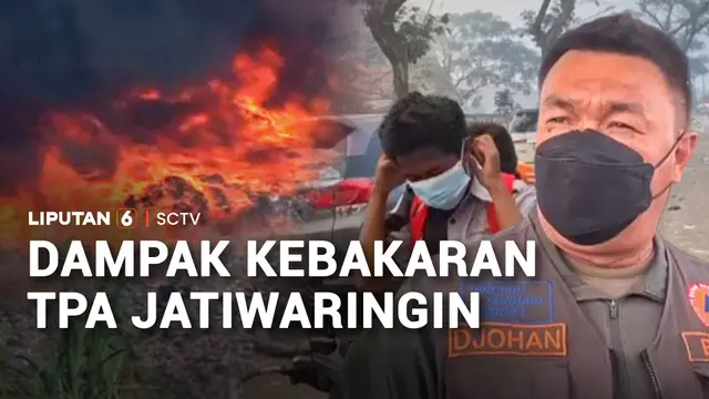 Hampir 48 Jam Api di TPA Jatiwaringin Belum Padam, Warga Keluhkan Sesak Napas
