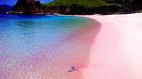 Pink Beach, Indonesia (Sumber foto: pinterest)