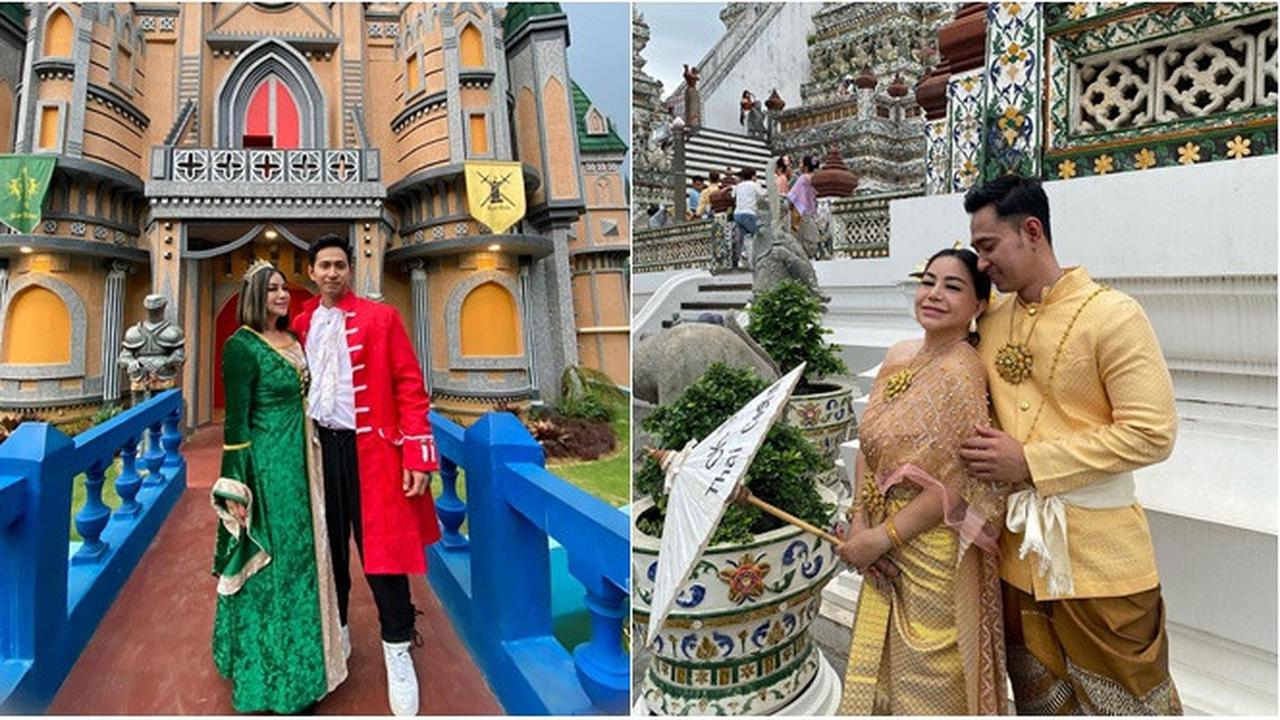 6 Potret Kebersamaan Anisa Bahar dan Pacar Brondongnya, Lebih Muda 19 Tahun