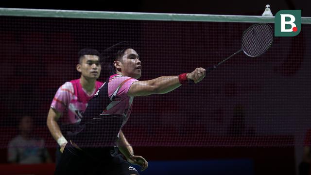 Foto: Fajar/Rian Terhempas, Leo/Daniel Melangkah Sendirian ke Semifinal Indonesia Masters 2023 di Sektor Ganda Putra