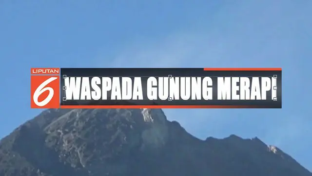 Gunung Merapi kembali muntahkan guguran awan panas dan lava pijar dengan jarak luncur hingga 950 meter.