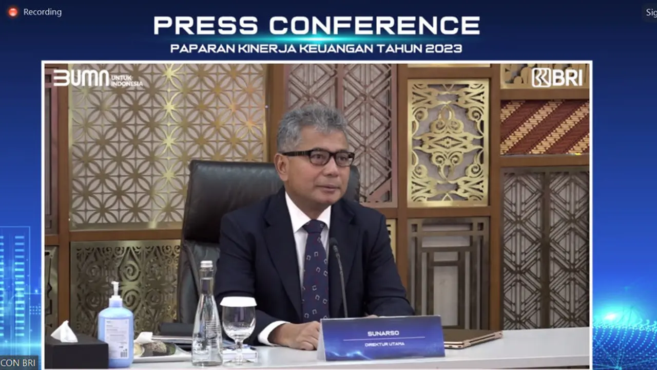 BRI Cetak Laba Bersih Rp 60,4 Triliun, Tumbuh 17,5% pada 2023