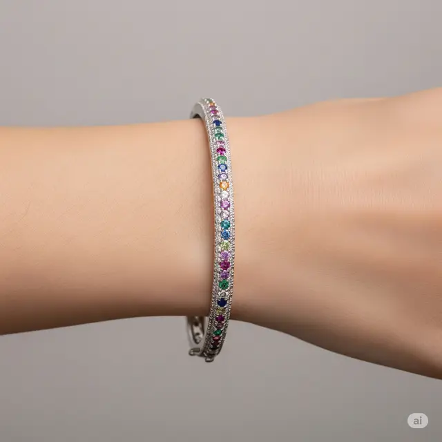 10 Model Gelang Oval Emas Putih: Pilihan Elegan untuk Gaya Modern
