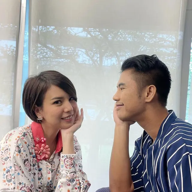 Sama-sama Sukses Turunkan Berat Badan, Ini 6 Potret Ricky Cuaca dan Tya Ariestya