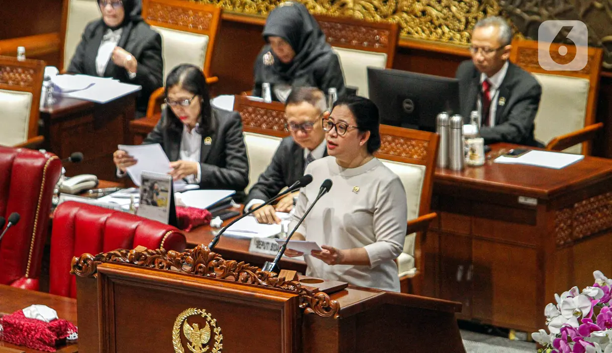 Dasco tak menjelaskan lebih jauh soal banyaknya jumlah anggota DPR yang tak menghadiri sidang paripurna di tengah masa kampanye pemilu ini.  Padahal, anggota DPR sebenarnya sudah diberi waktu reses untuk turun ke daerah pemilihan sejak 5 Desember 2023, atau lebih dari sebulan lalu. (Liputan6.com/Faizal Fanani)