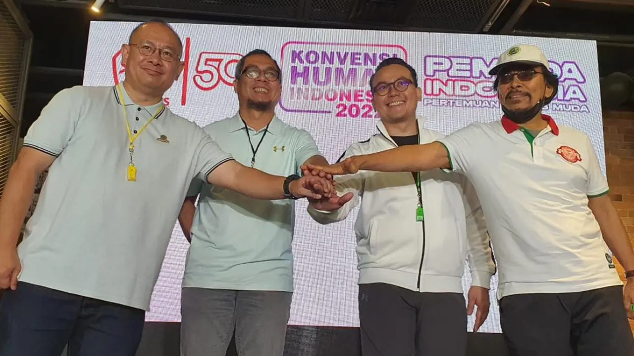 Peringatan 50 tahun PERHUMAS di Jakarta, Sabtu (2/07/2022)