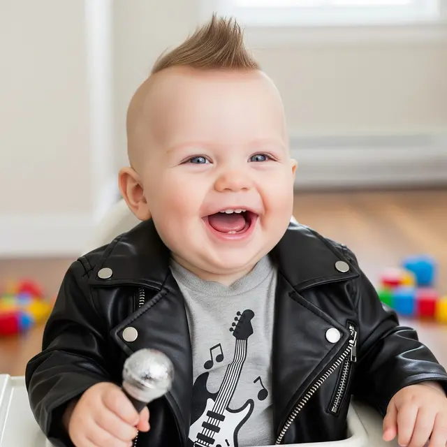 Model Rambut Anak Laki-laki 1 Tahun (Image by Gemini AI)