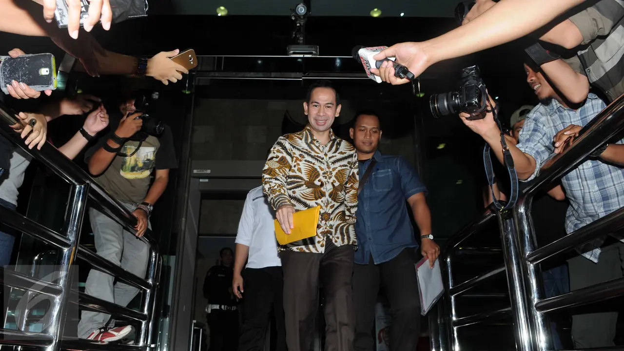 20160119- Wawan Kembali Diperiksa KPK-Jakarta-Helmi Afandi