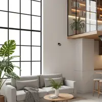 Ilustrasi Rumah dengan Mezzanine/Gemini AI