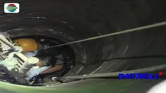 Seorang ibu rumah tangga di Kulonprogo, Yogyakarta, terpeleset ke dalam sumur saat hendak membetulkan tali timba air.