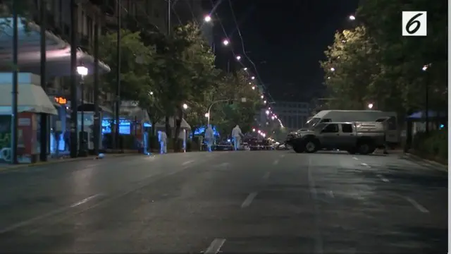 Terjadi ledakan di pusat kota Athena yang merusak sejumlah bangunan, namun tidak ada korban yang luka akibat ledakan tersebut.