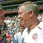 Jose Mourinho dan Alex Ferguson (CARL DE SOUZA / AFP)