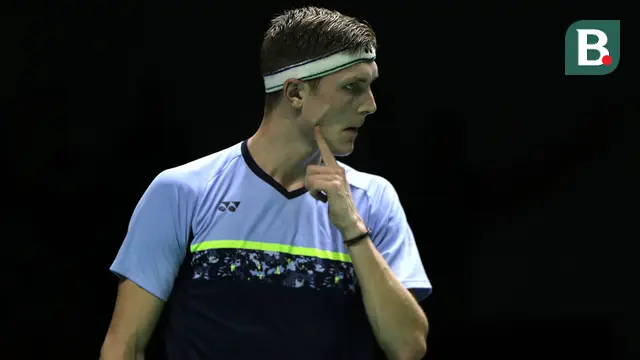 Foto: Anthony Ginting Gagal ke Final Daihatsu Indonesia Masters 2022 usai Ditaklukkan Permainan Nyaris Sempurna Viktor Axelsen