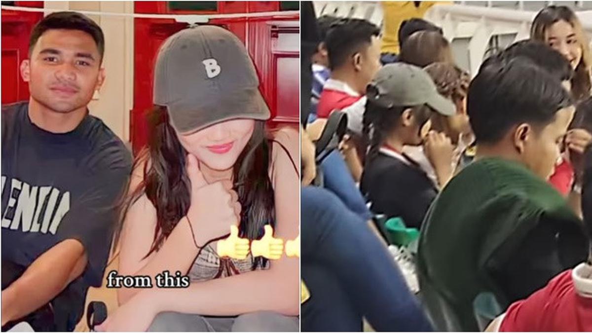 Gaya Kasual Fuji Tepergok Nonton Timnas di Surabaya, Dikabarkan Dekat dengan Asnawi Mangkualam