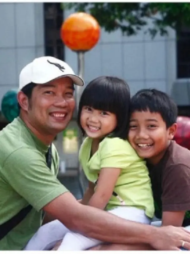 6 Momen Kebersamaan Ridwan Kamil Bareng Zara, Masa Kecil Hingga Kini