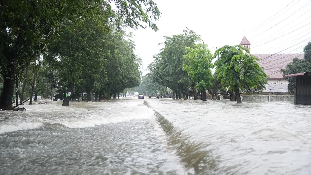 Banjir di Deli Serdang. (Liputan6.com/Reza Efendi)