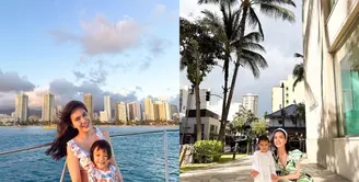 Shandy Aulia menikmati lebih banyak waktu bersama anak dengan liburan di Hawaii [@shandyaulia]