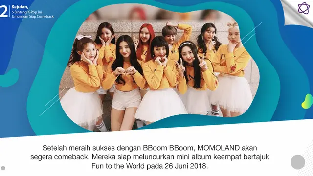 [Bintang] Kejutan, 5 Bintang K-Pop Ini Umumkan Siap Comeback