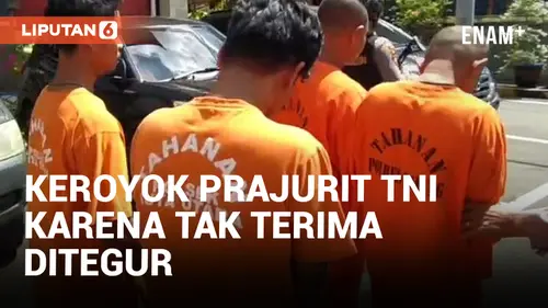 VIDEO: Kacau! 2 Pemuda di Badung Bali Keroyok Babinsa TNI karena Ditegur