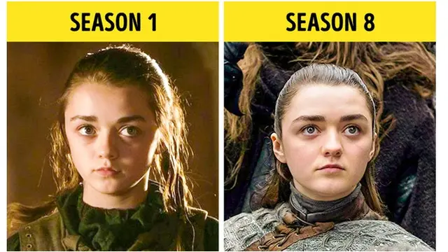 Tengok Perubahan 7 Pemain Game of Thrones Dari Season 1 Hingga Final Season