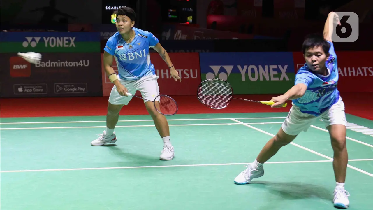 Apriyani Rahayu / Siti Fadia Menang Mudah atas Pasangan Ganda Putri China Taipei