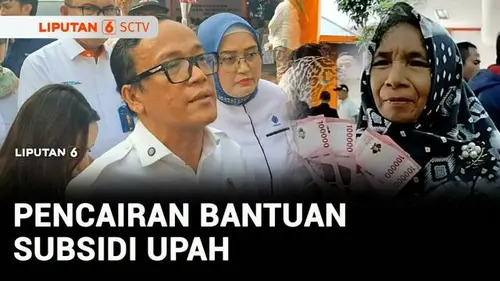 VIDEO: Wapres Gibran Tinjau Pencairan BSU di Tangerang