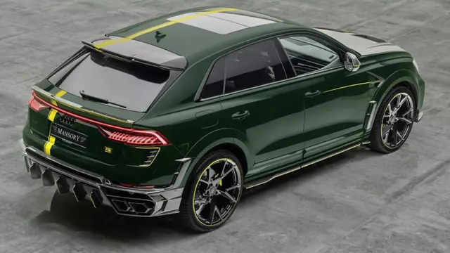 Tampilannya Audi RS Q8 dibuat lebih agresif dengan sentuhan karbon