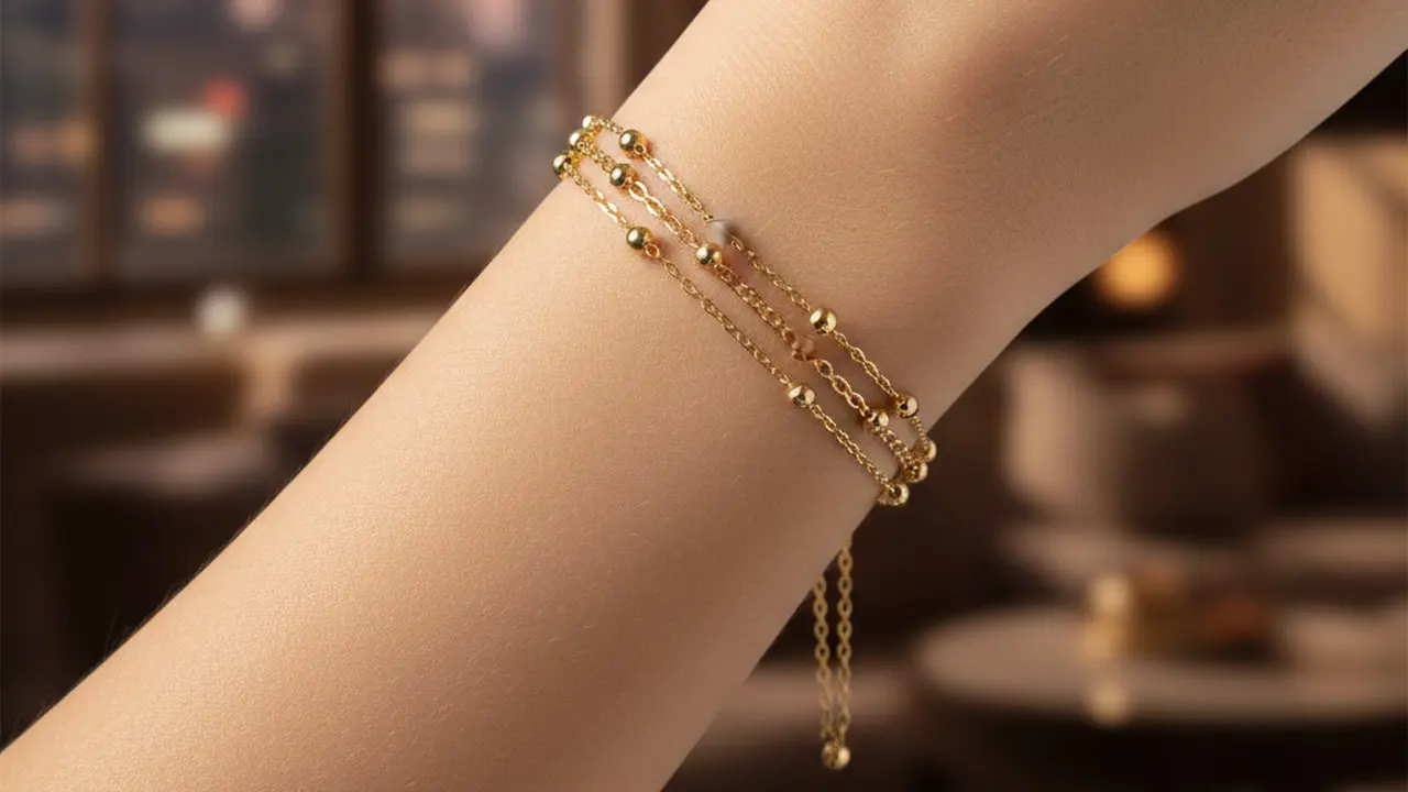 Model gelang rantai 2 gram anak muda kekinian
