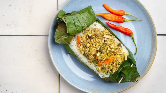 nasi bakar