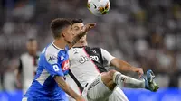 Cristiano Ronaldo dalam kemenangan 4-3 atas Napoli di Juventus Stadium, Minggu (1/9/2019). Doc:Juventus