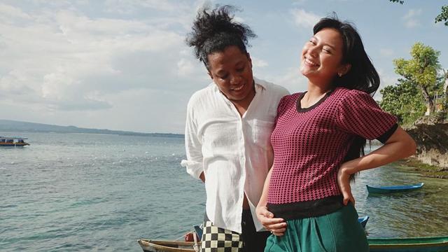 Indah Permatasari dan Arie Kriting. (Foto: Dok. Instagram @indahpermatas)