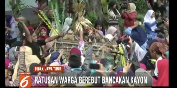 Renovasi Makam Sunan Bejagung Lor, Warga Tuban Rebutan Bancakan Kayon