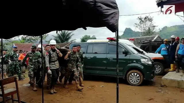 VIDEO: 3 Jenazah Korban Longsor Sukabumi Ditemukan